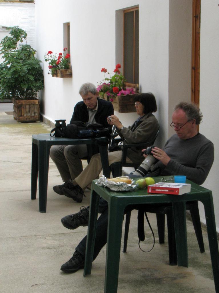 Poblo Nou. Fred, Elly en Aat
